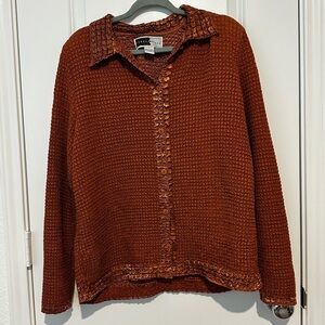 Vintage Rhonda Stark Button-Up Blouse